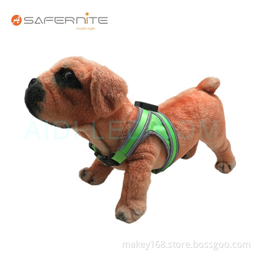 Led Light Glow In The Dark Harness For Dogs